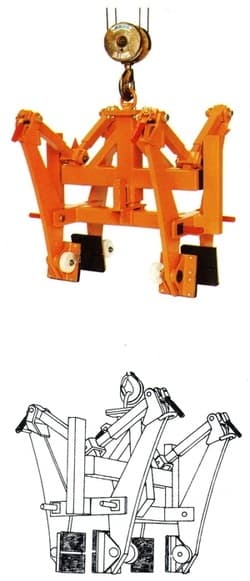 Захват для дорожных элементов FE 1086