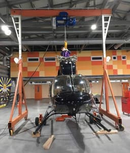 Кран ручной козловой КРК - Мобильное перегрузочное устройство МПУ