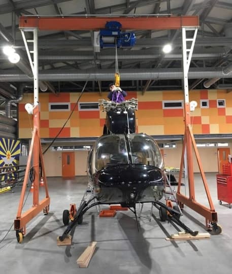 Кран ручной козловой КРК - Мобильное перегрузочное устройство МПУ