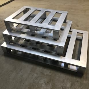 Алюминиевые паллеты поддоны