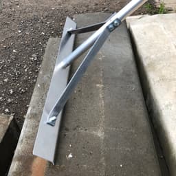 Алюминиевые грабли гладилка разравниватель для асфальта