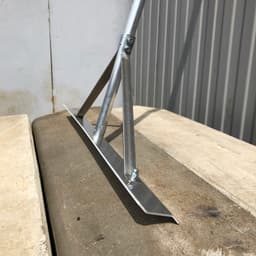 Алюминиевые грабли гладилка разравниватель для асфальта