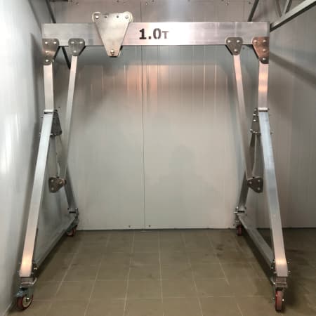 Специальные козловые краны из алюминия индивидуального исполнения