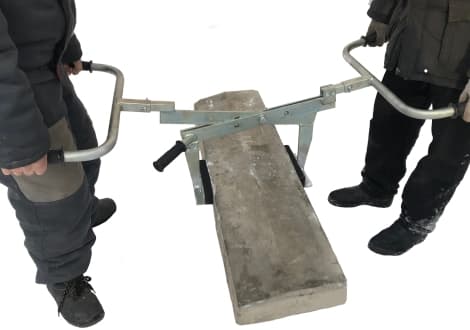 Универсальный захват-клещи для разгрузки и установки