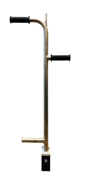 Лом-рихтовщик Г-образный для выравнивания тротуарной плитки