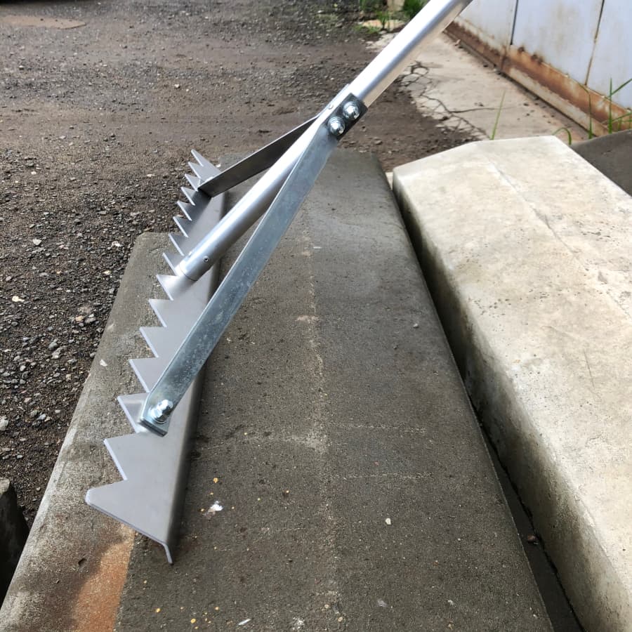 Алюминиевые грабли гладилка разравниватель для асфальта