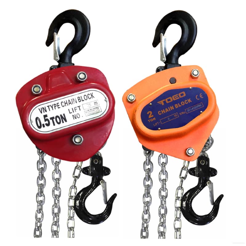 Таль ручная цепная шестеренная стационарная